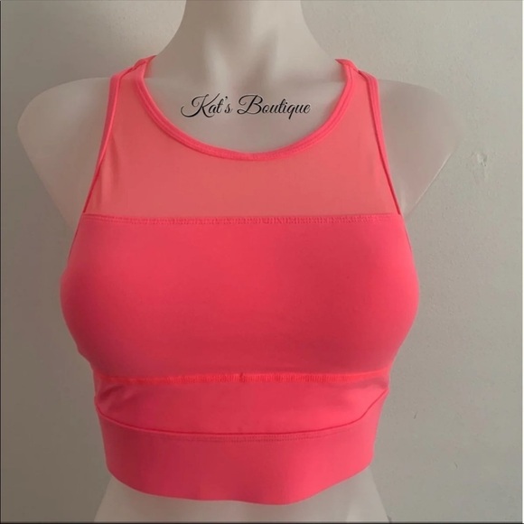 (NWT) Zyia Women’s Coral All Star Bra - Picture 4 of 12
